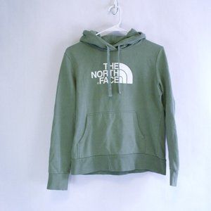 North Face Green Hoodie Sweatshirt M